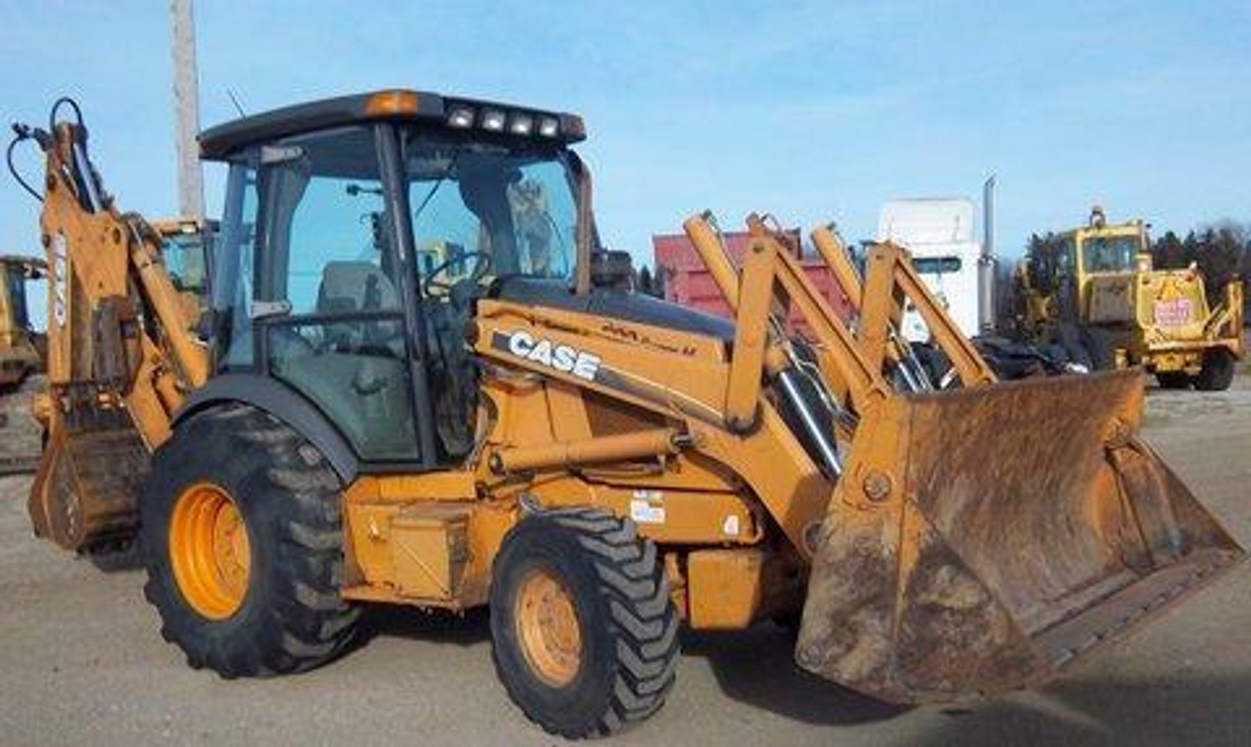 2009 Semi, (2) John Deere Excavators & Extendahoe