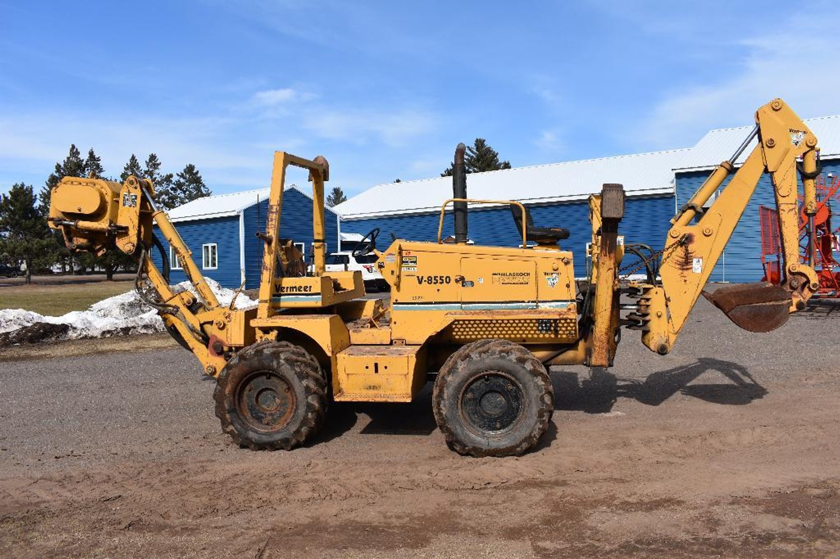 Utility Contractor Equipment: (2) Vermeer Drills, (2) Case Backhoes and More