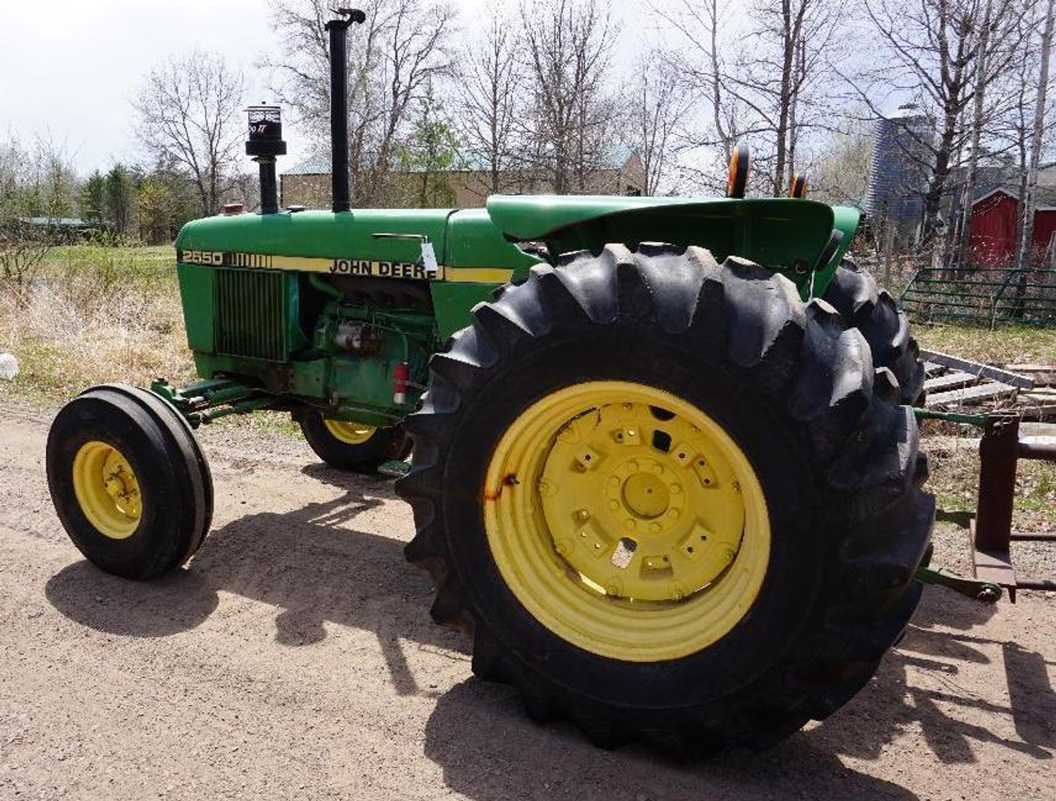 John Deere Tractors, Bobcat 435ZHS Trackhoe and Hay Equipment