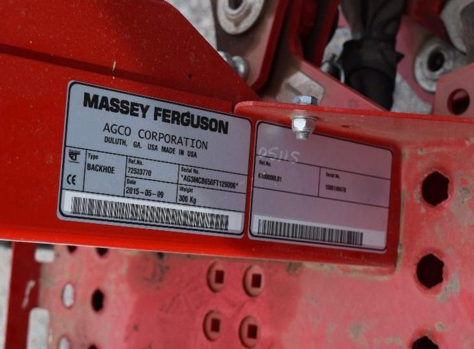 2015 Massey Ferguson GC 1710 TLB