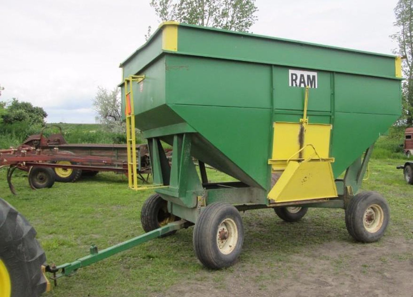 Farm Equipment, Truck, Trailers, Vehicles, Tires and Misc.