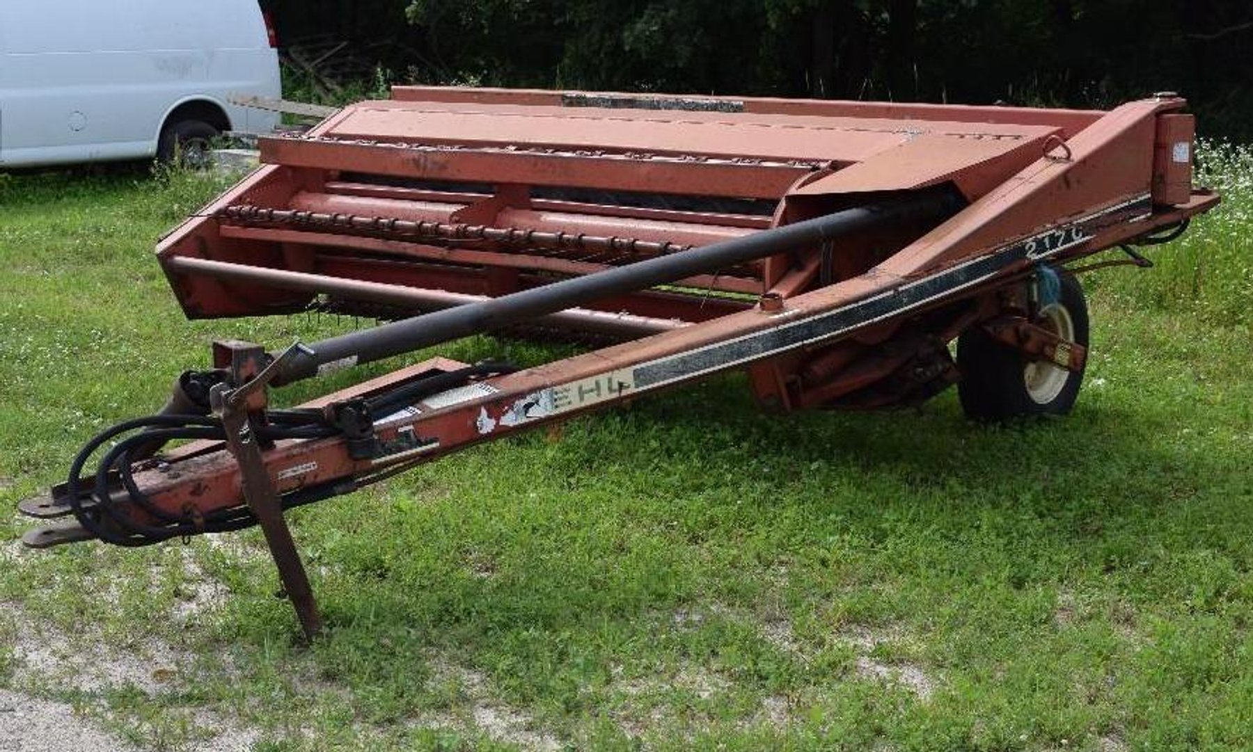 Gehl 2170 Haybine & John Deere LX172 Riding Lawn Mower