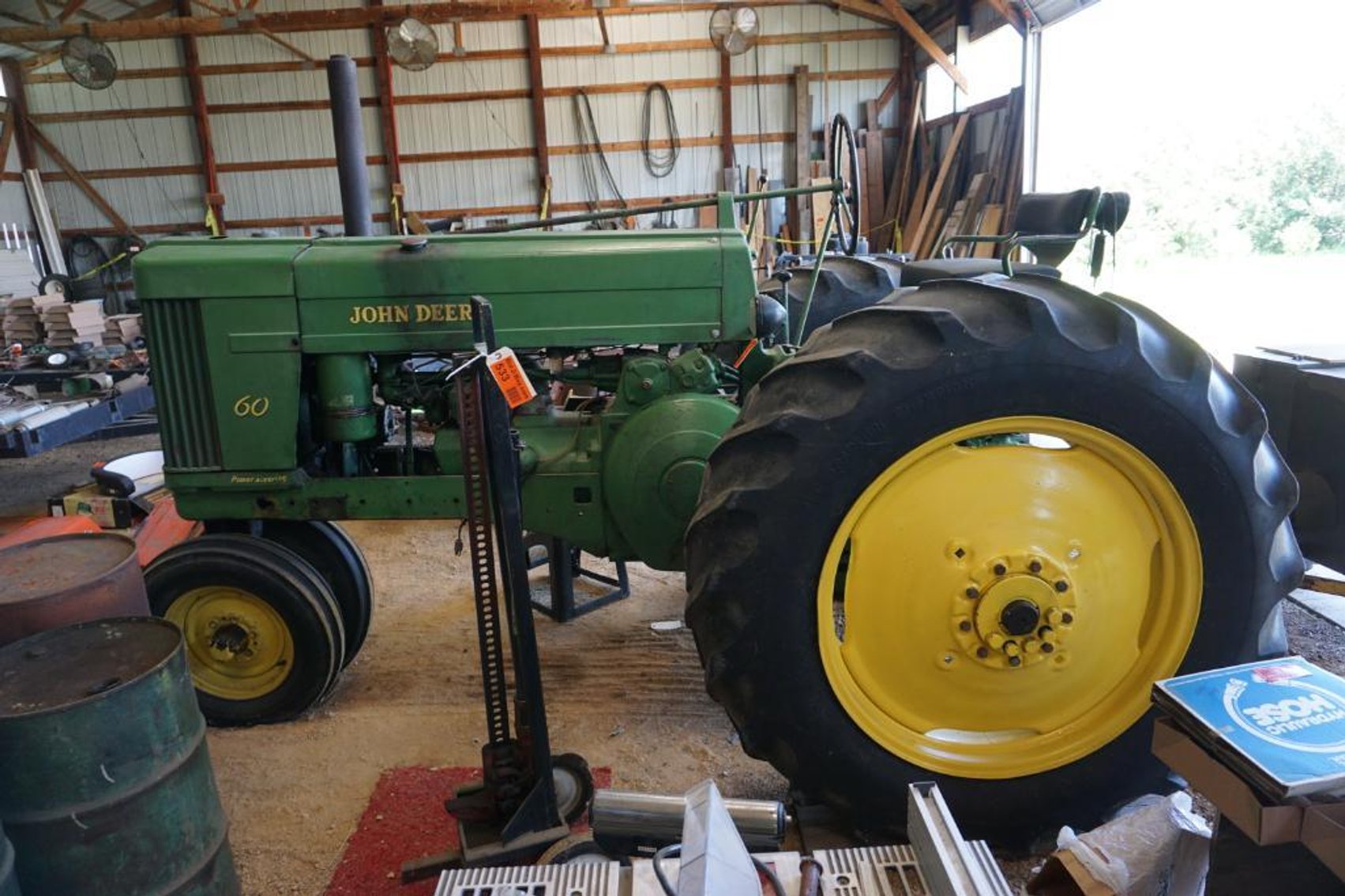 Farm Estate: John Deere 3720, Trailers, Lawn Mowers, Farm Toys, Parts & More