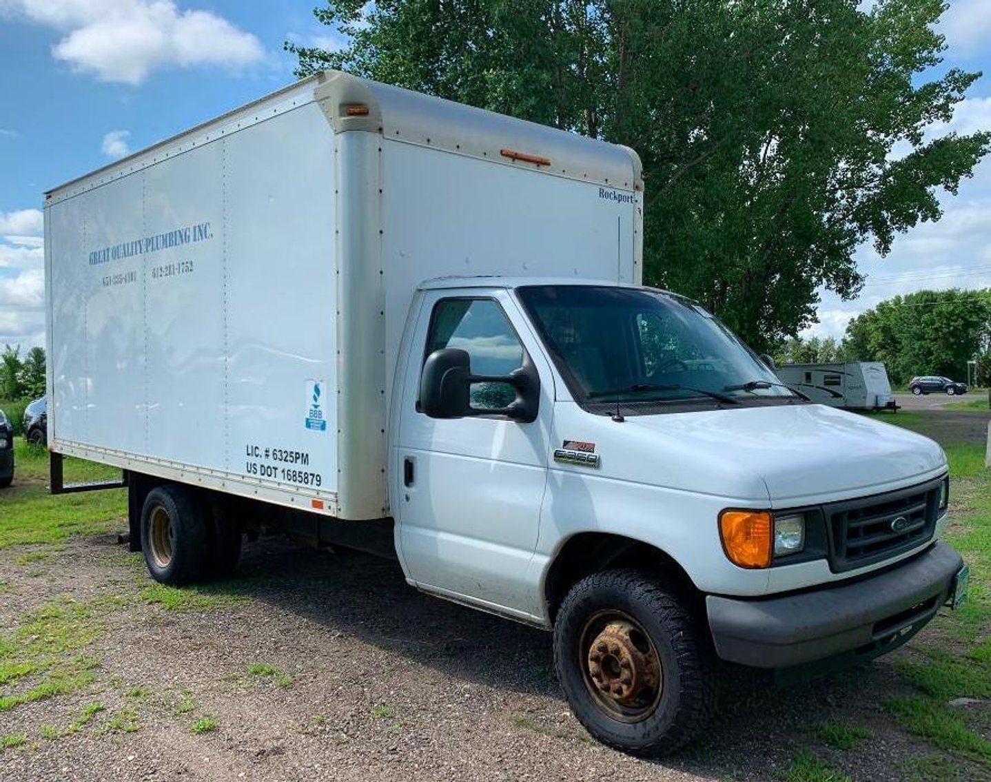 (3) Cube Trucks & 2010 Ford F-150