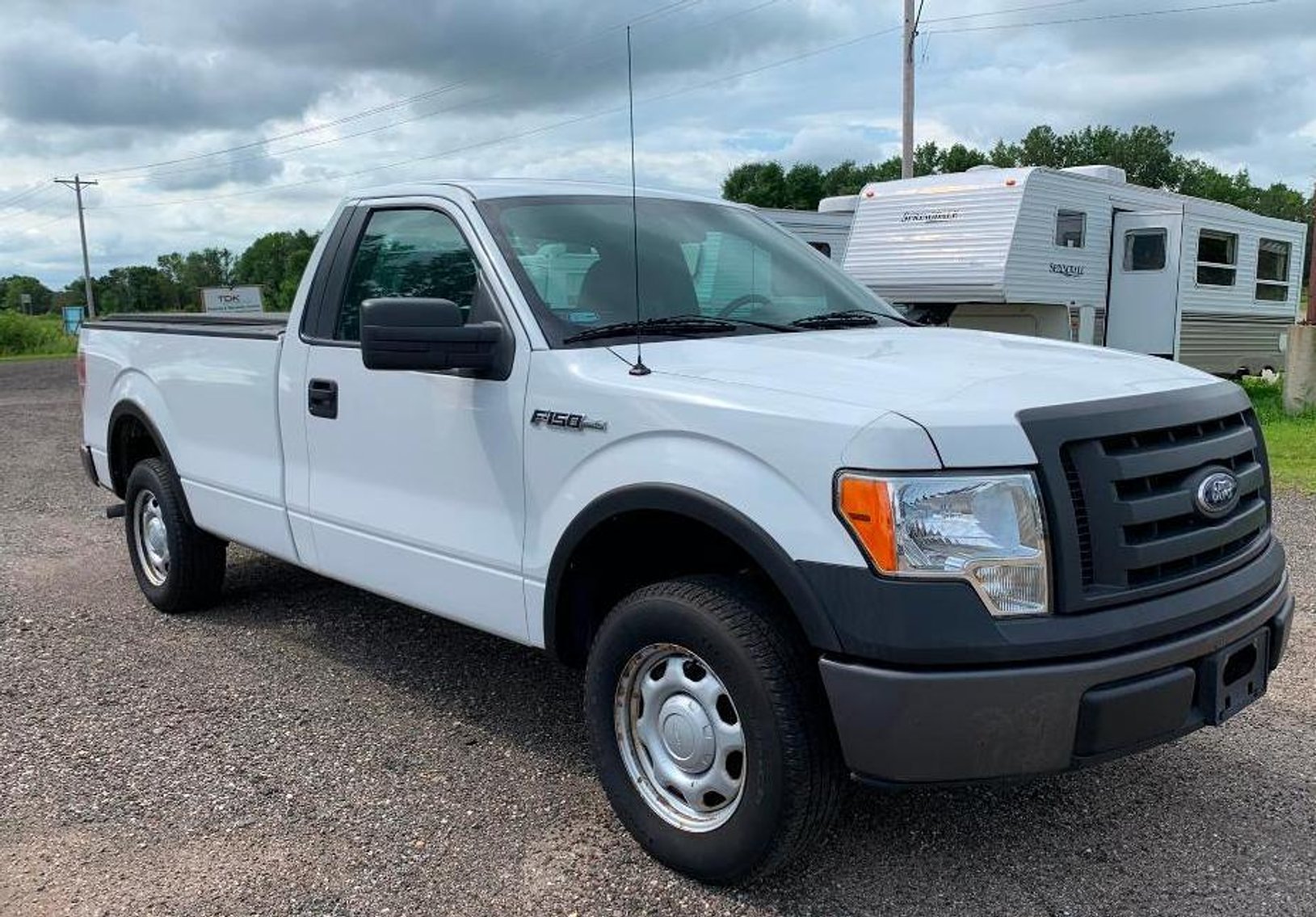 (3) Cube Trucks & 2010 Ford F-150