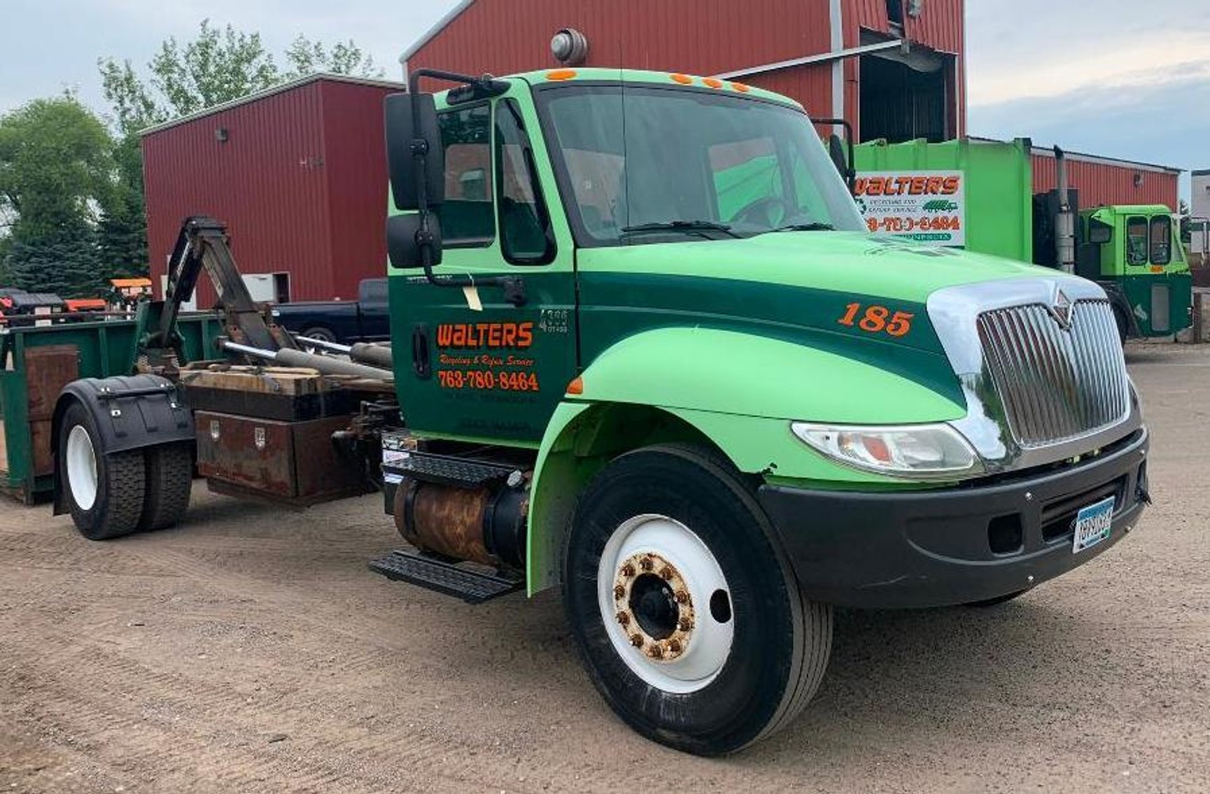 2006 International 4300 Hook Truck, Ford L9000 Cable Truck, GMC Topkick C6500, Cat BA30 Sweeper, Truck Parts & Accessories