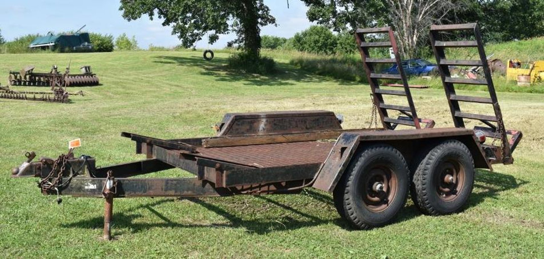 Estate: 1930 Model A, (2) Motorhomes, Farm Machinery, Blacksmith, Woodshop & Vintage