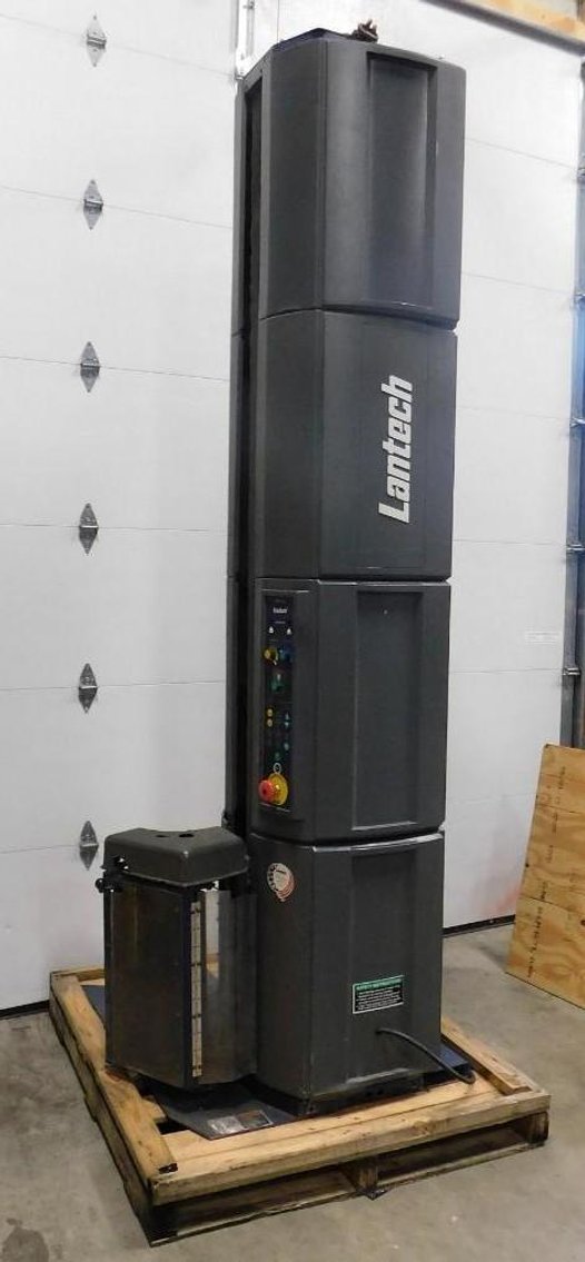 Lantech Q-300 Semi-Automatic Stretch Wrapper