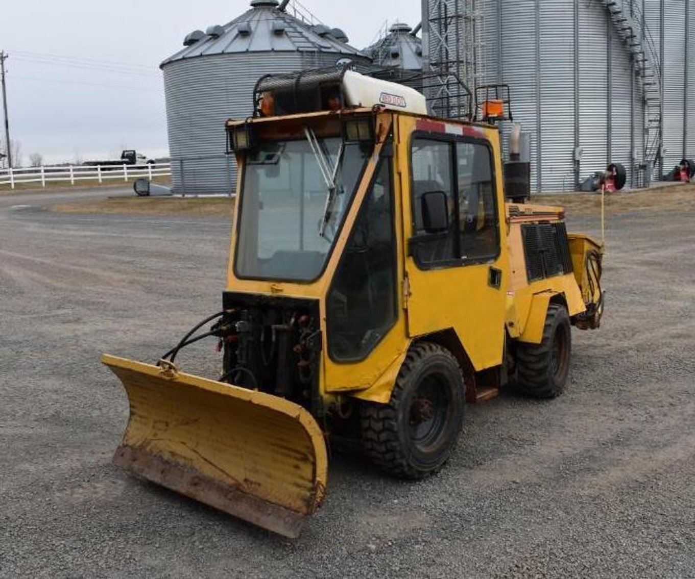 Surplus Snow Plow Equipment, Lawn Maintenance and 4-Place Snowmobile Trailer