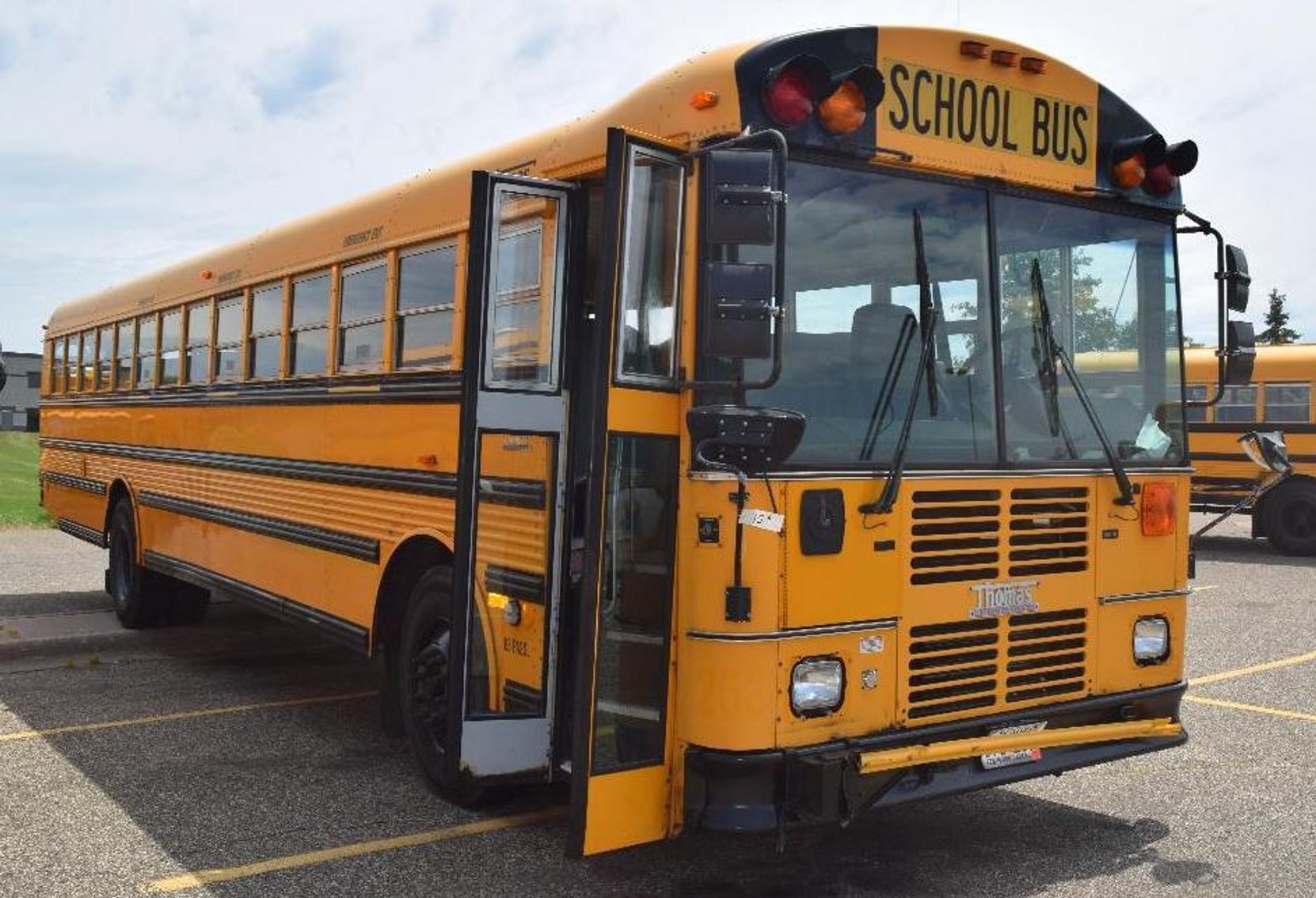 (2) Thomas School Buses, 2006 Chevrolet Express Van & 2007 Chrysler Town & Country