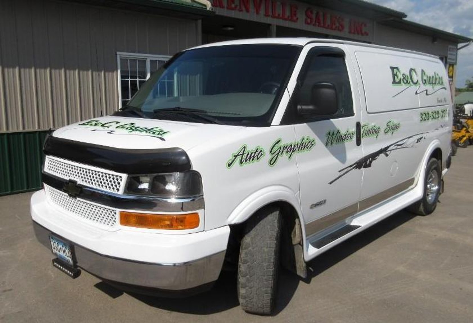 2014 Chevrolet Cube Van, 2003 Chevrolet 2500 & 2000 Ford F-350 1 Ton