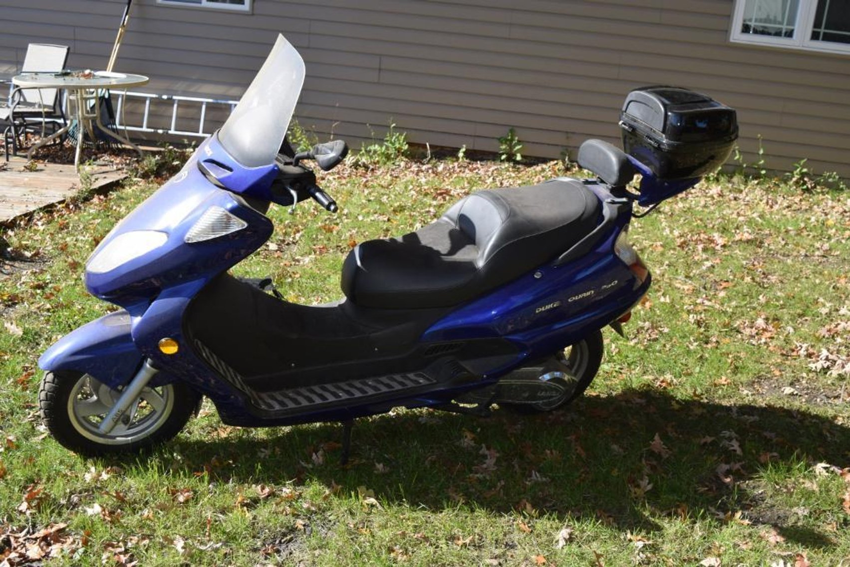 2014 Subaru Legacy AWD & 2008 Duke Touring 250 Scooter