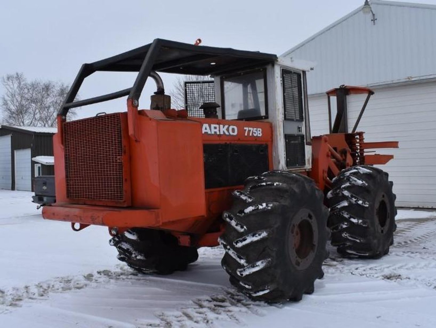 1996 Barko 775B Feller Buncher With Hot Saw Head