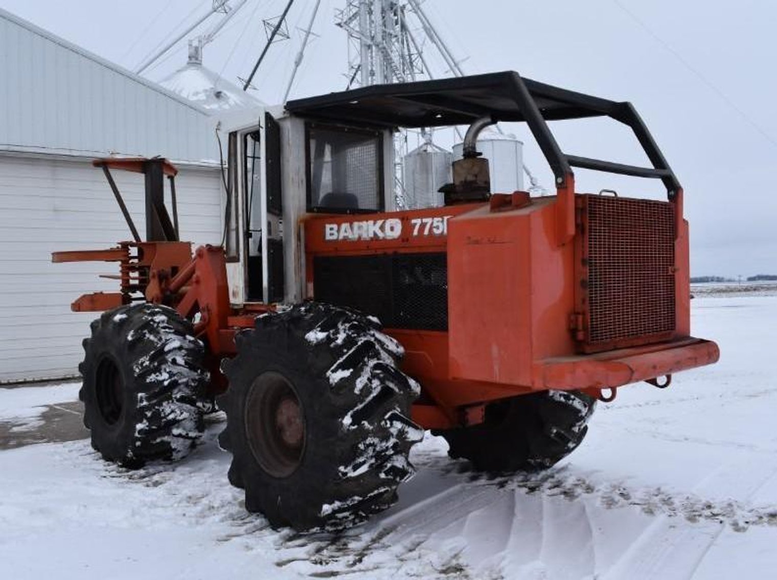 1996 Barko 775B Feller Buncher With Hot Saw Head