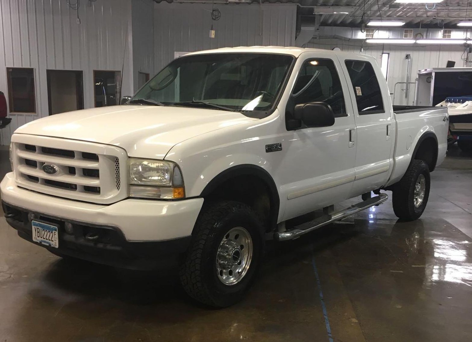 (3) Ford F-350's, (2) Chevrolet 3500's and Dodge Ram 2500