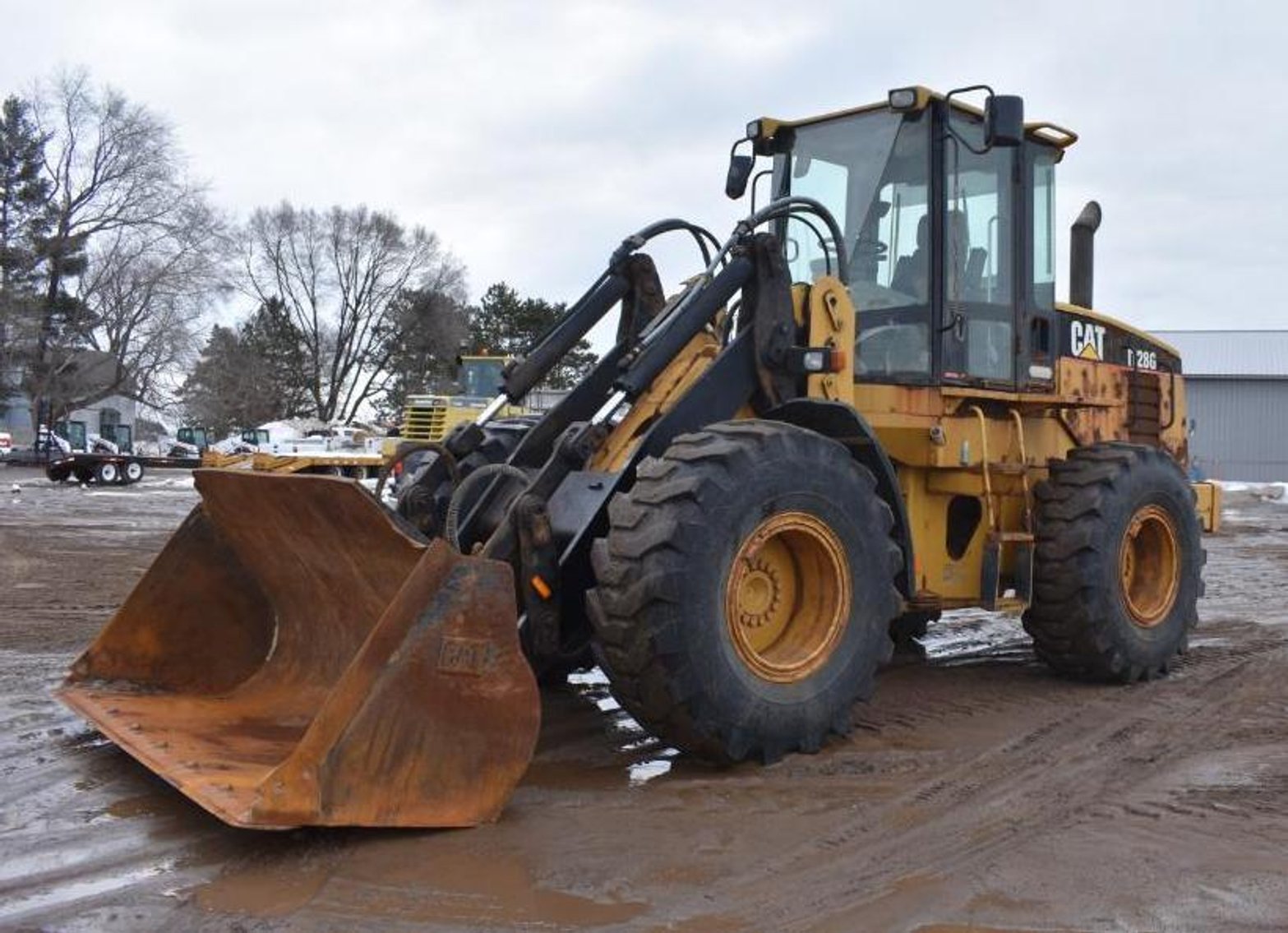 Construction Equipment: Cat IT28G, Aluminum End Dumps, Semis and More