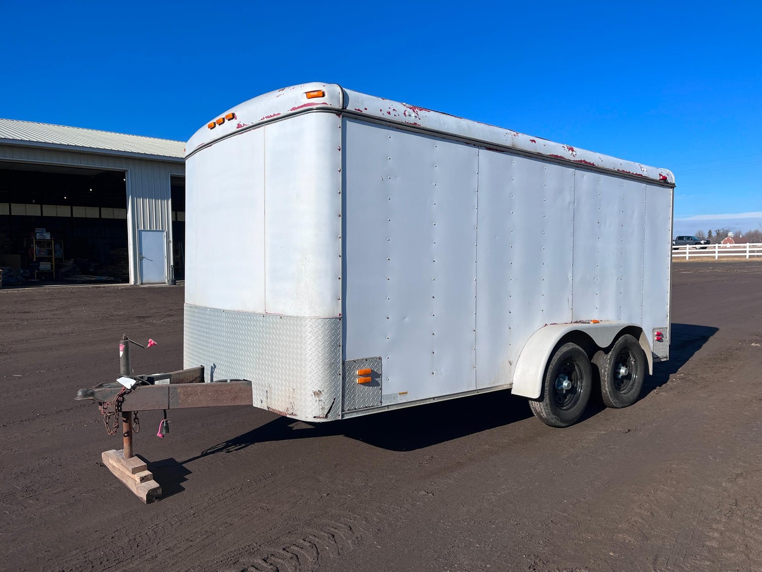 2006 Cargo Mate 26' Enclosed Trailer & 2003 TN 14' Enclosed Tandem Axle Trailer