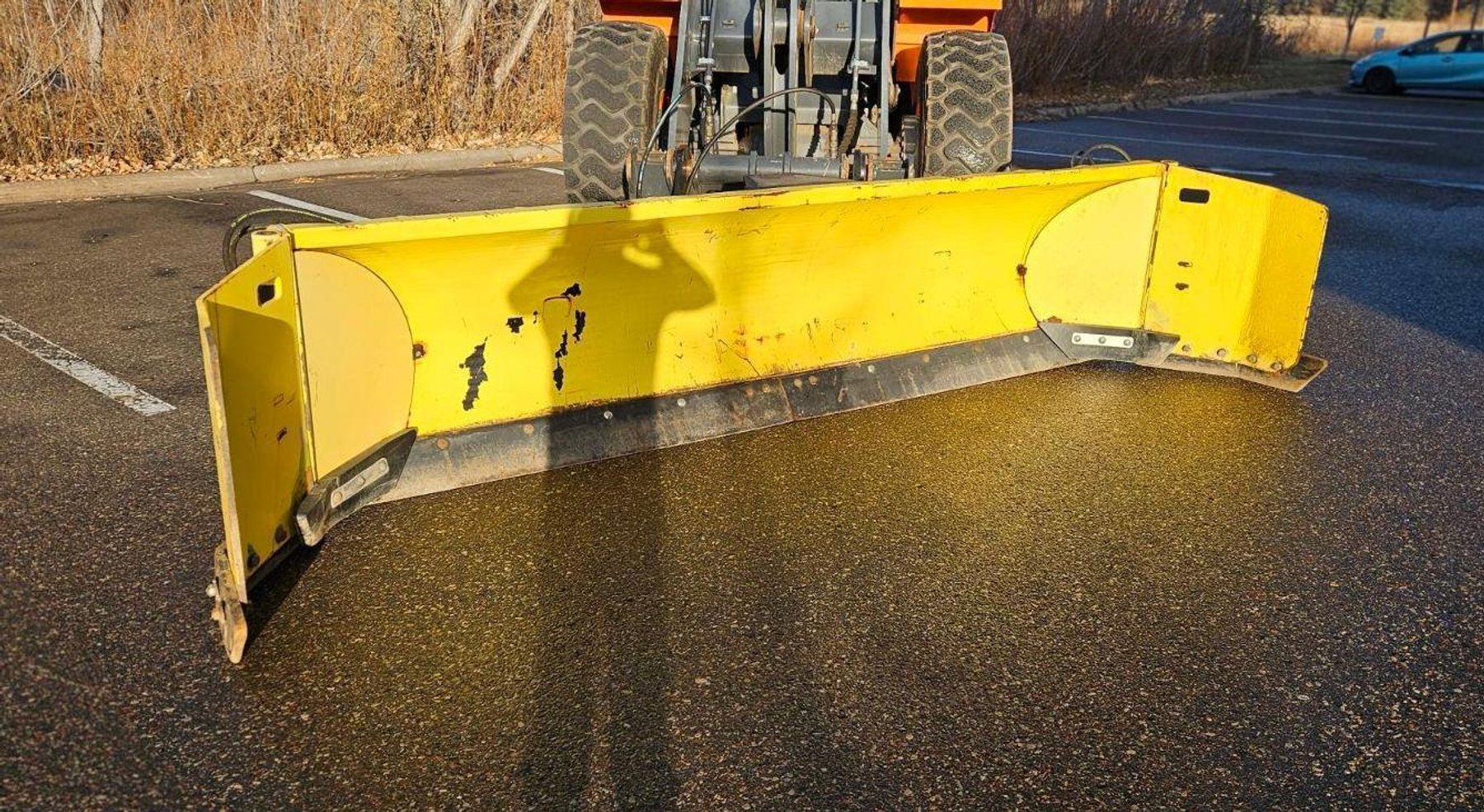 (2) Snow Wolf 12' Plows & Landa VHG4-3000 Pressure Washer