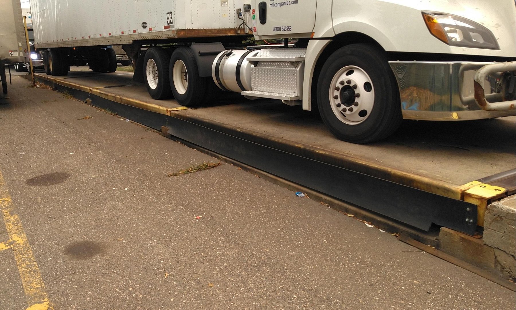 Cement Deck Truck Scale & Engineered Bridge Structure