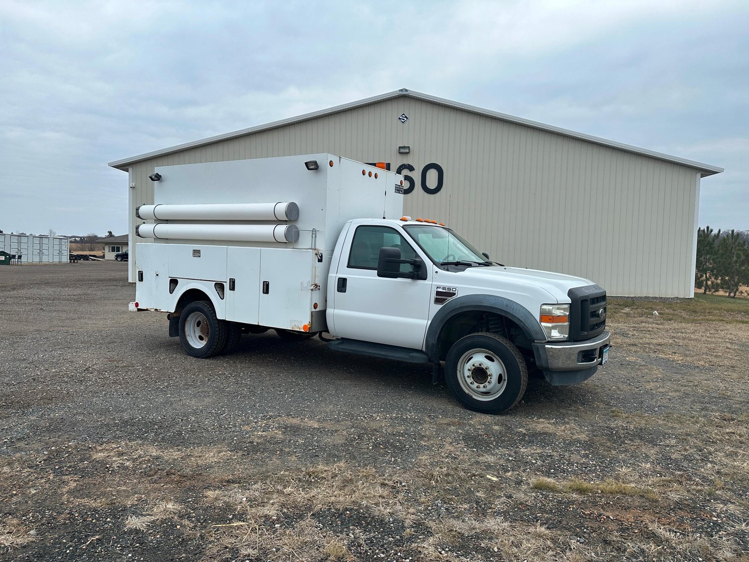 2008 Ford F-550 XL With Stahl Utility Body