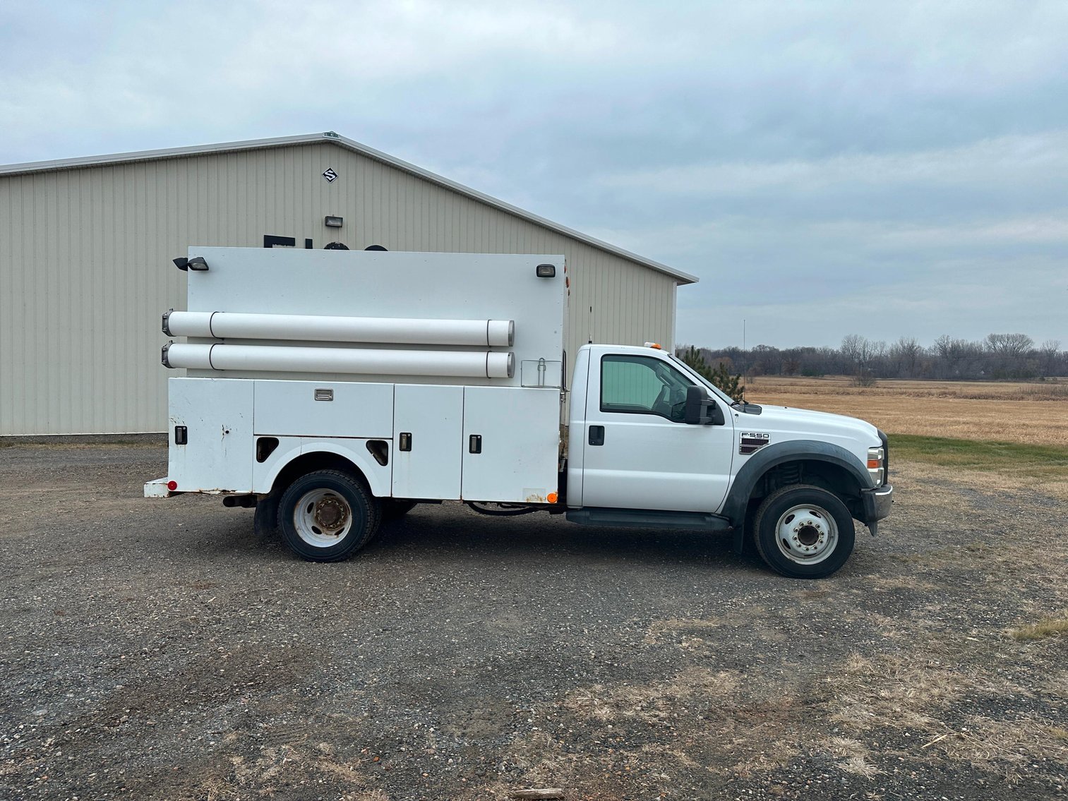 2008 Ford F-550 XL With Stahl Utility Body