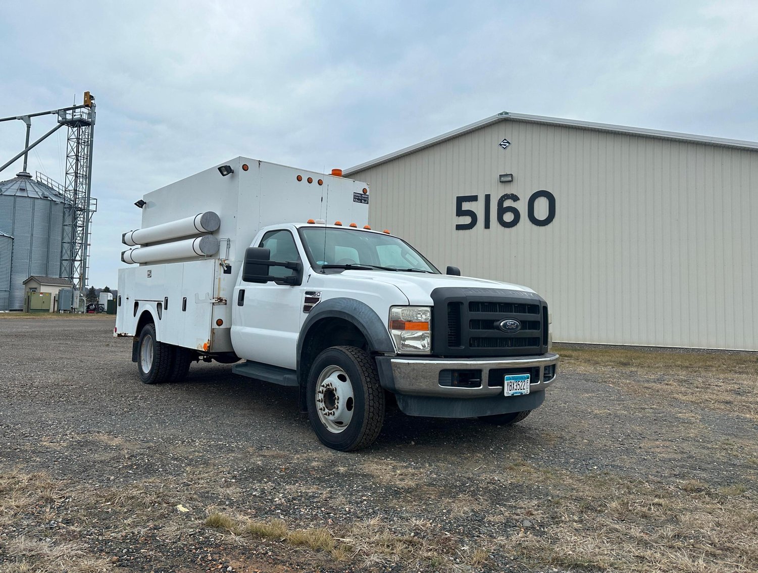 2008 Ford F-550 XL With Stahl Utility Body