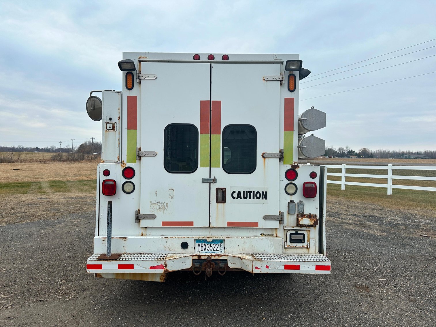 2008 Ford F-550 XL With Stahl Utility Body