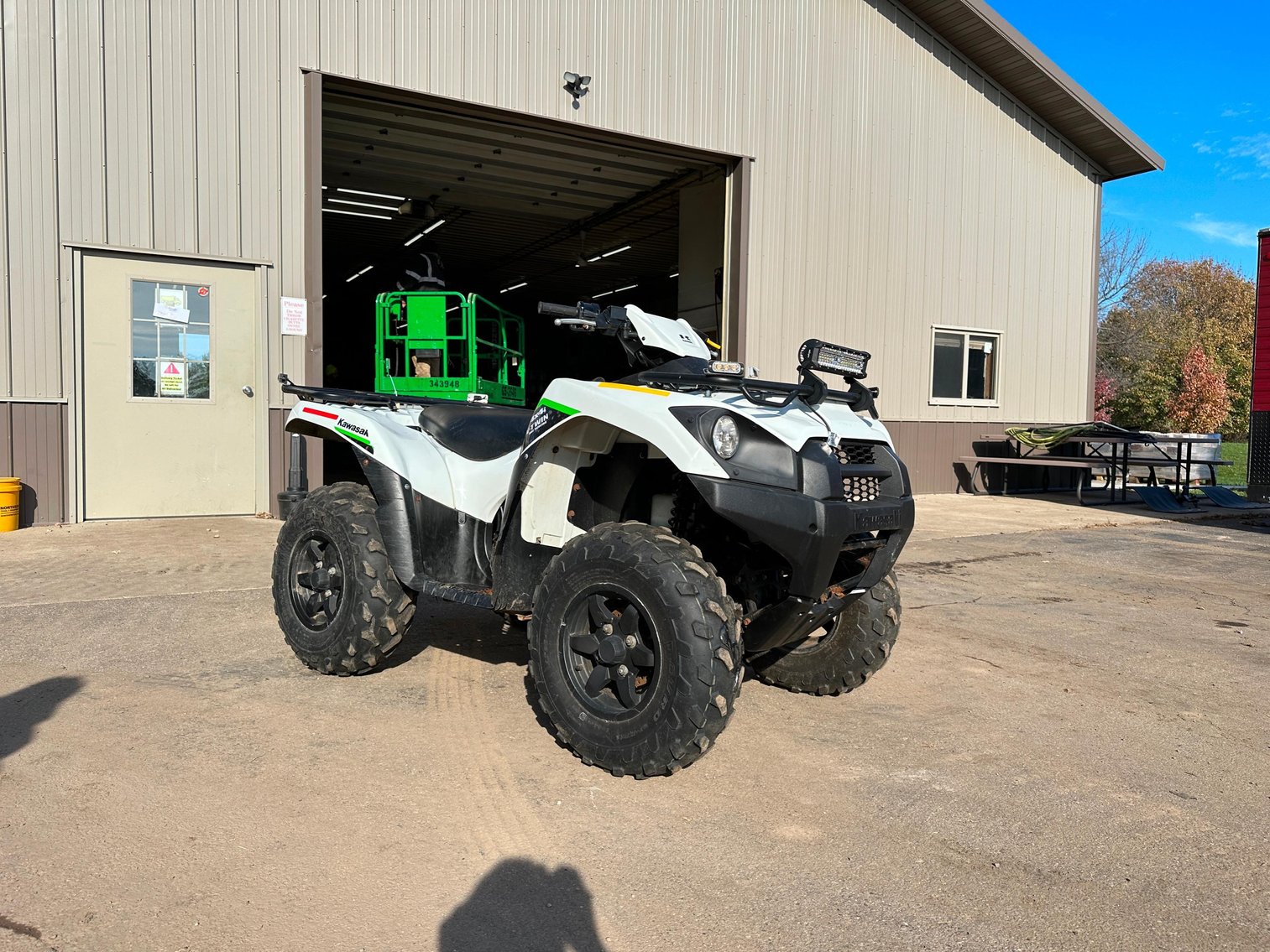 2022 & 2019 Kawasaki 4-Wheelers, Snow Removal Equipment