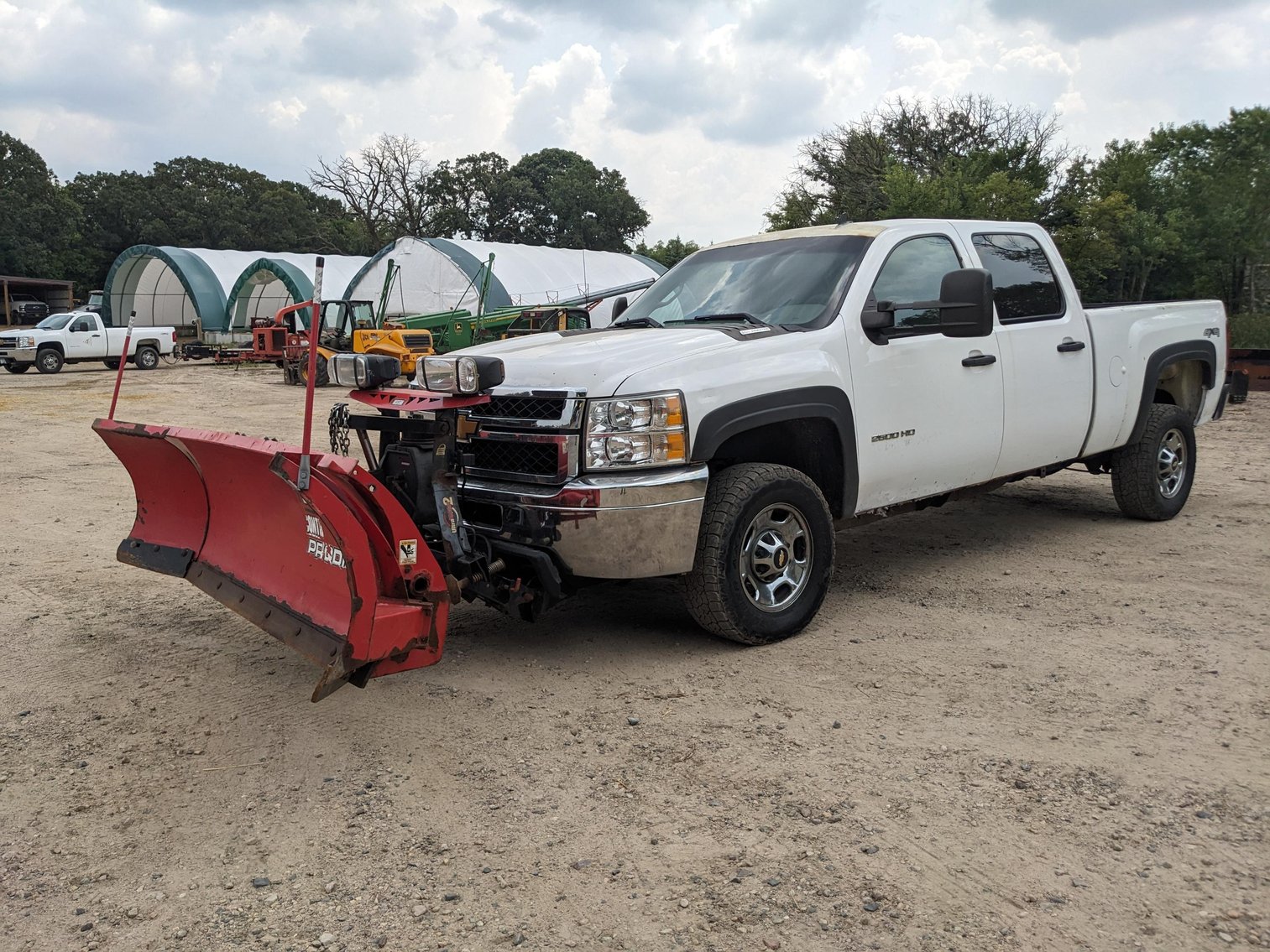 Farm Machinery, 2013 Chevrolet 2500 Plow Truck, Snow Care Equipment