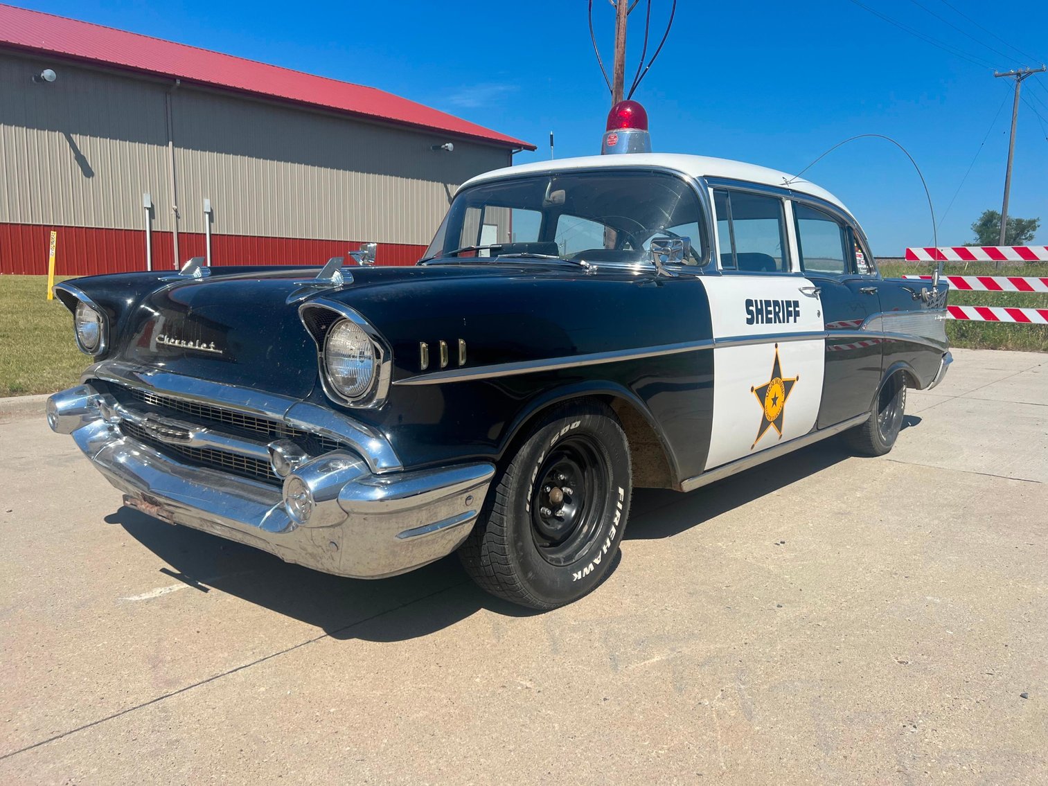 2011 Ford Hurricane 30Q Motor Coach, 1957 Chevrolet Bel Air, (2) Trailers, Attachments, Score Board