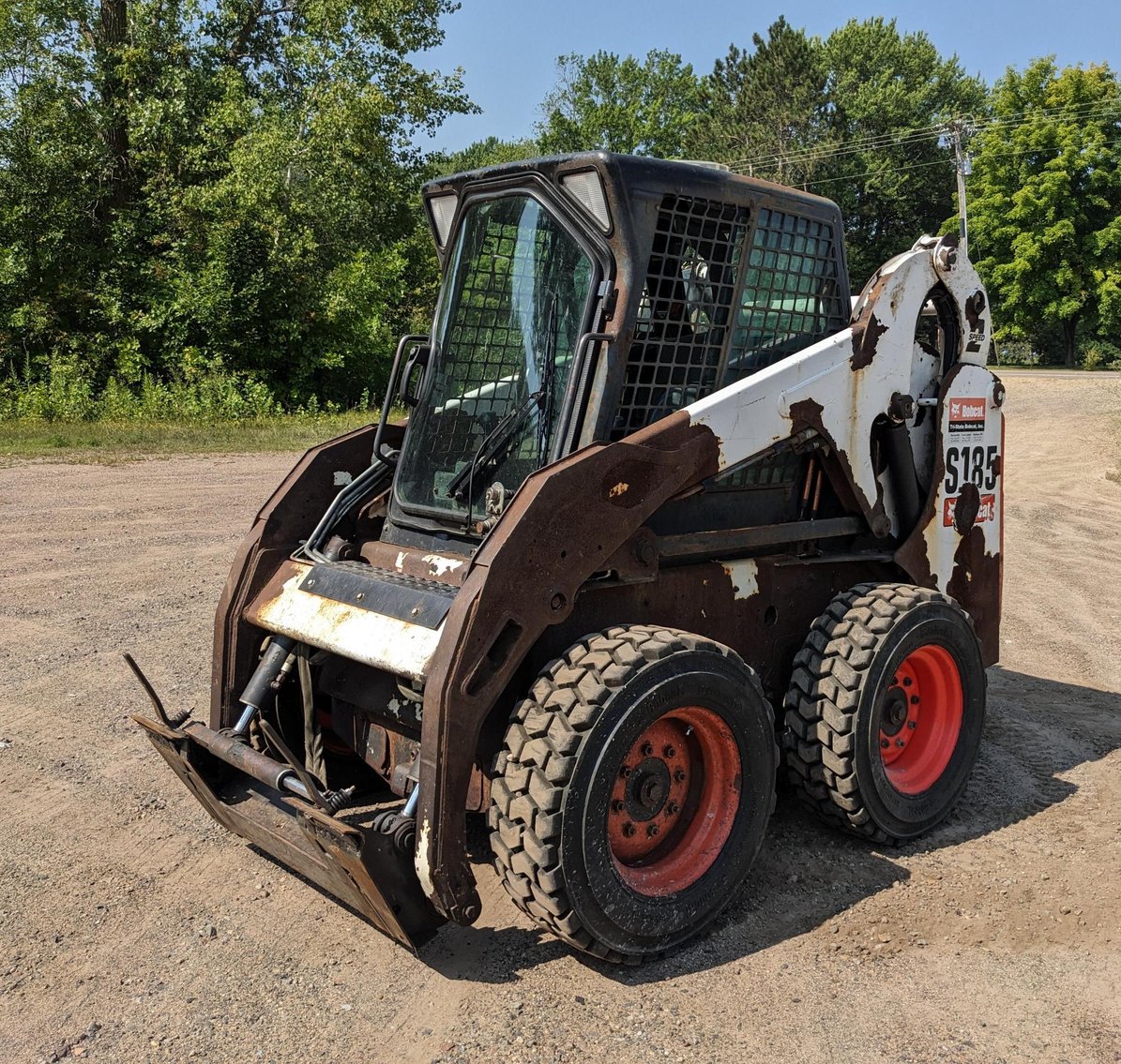 2022 Bwise 16' Dump Trailer, 2008 Bobcat S185 Skid Steer, Bus Garage Equipment