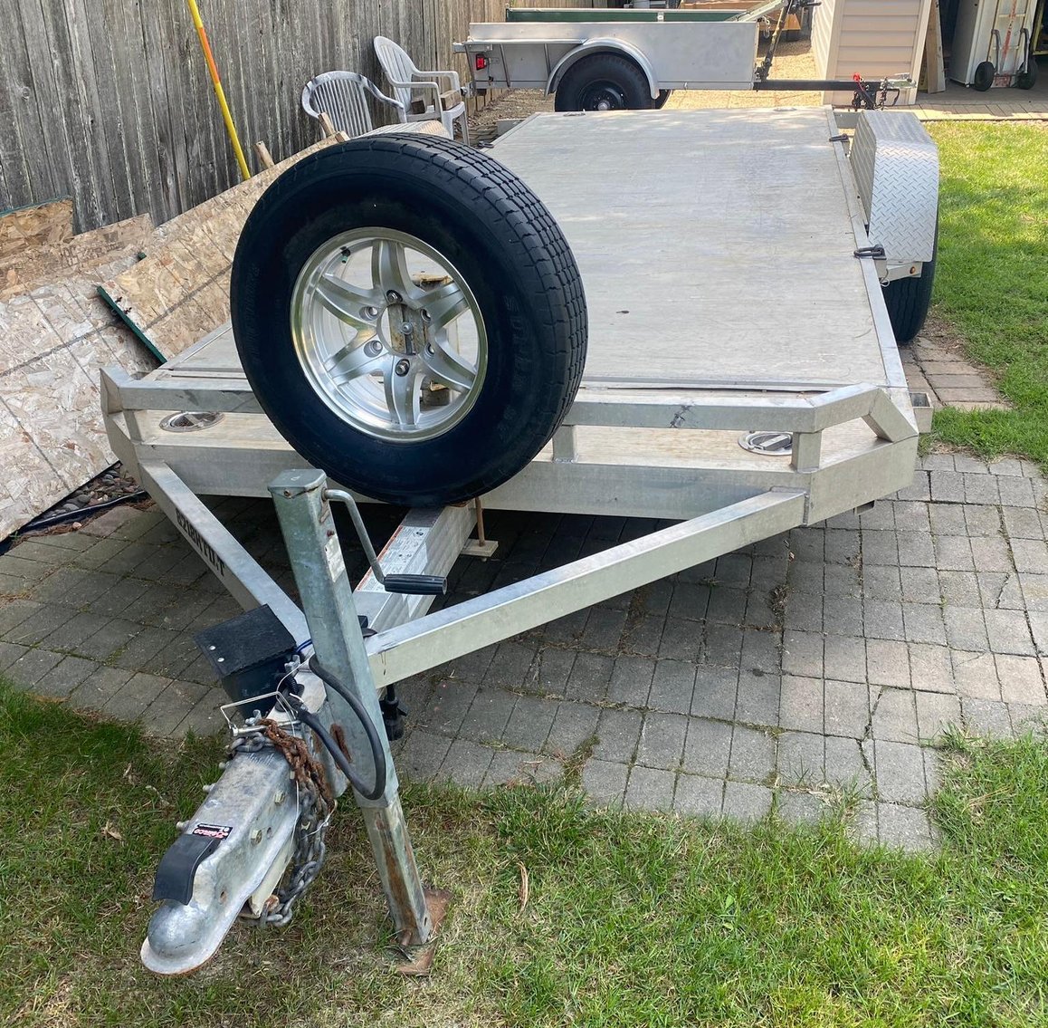 2018 Aluma Aluminum Tilting Car Trailer