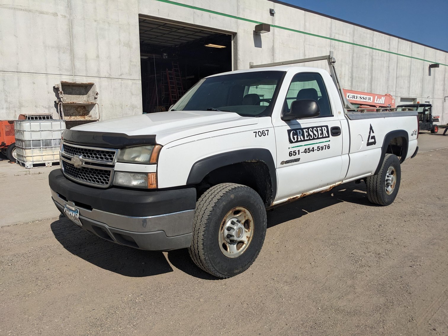 Trucks, Concrete Pumps, Fuel Tanks and Equipment