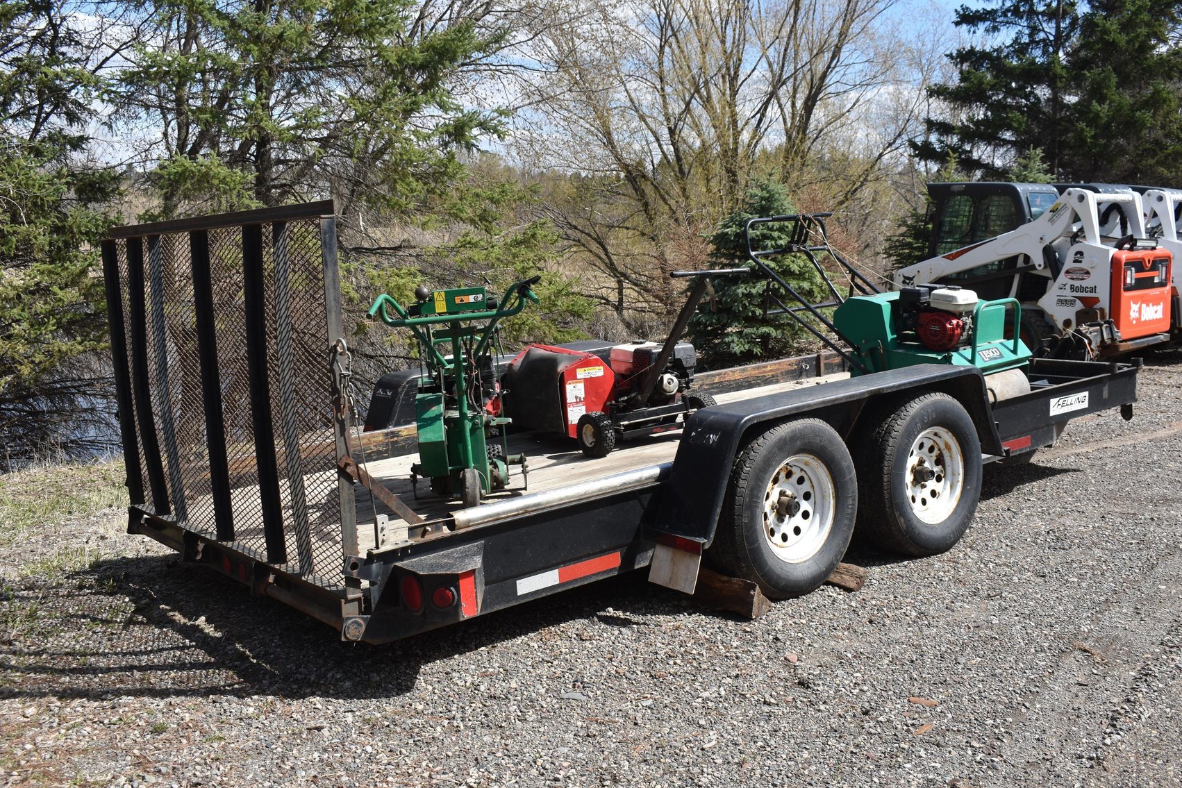 1999 Felling Trailer With Ramp