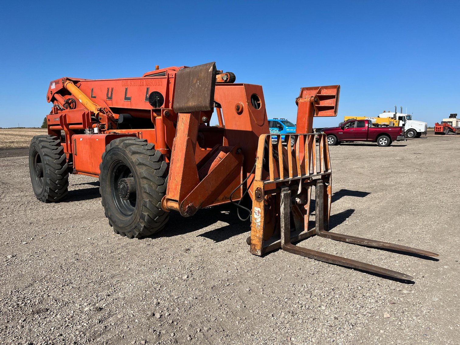 Construction Equipment: Trucks, Lull 1044C, Used Slats