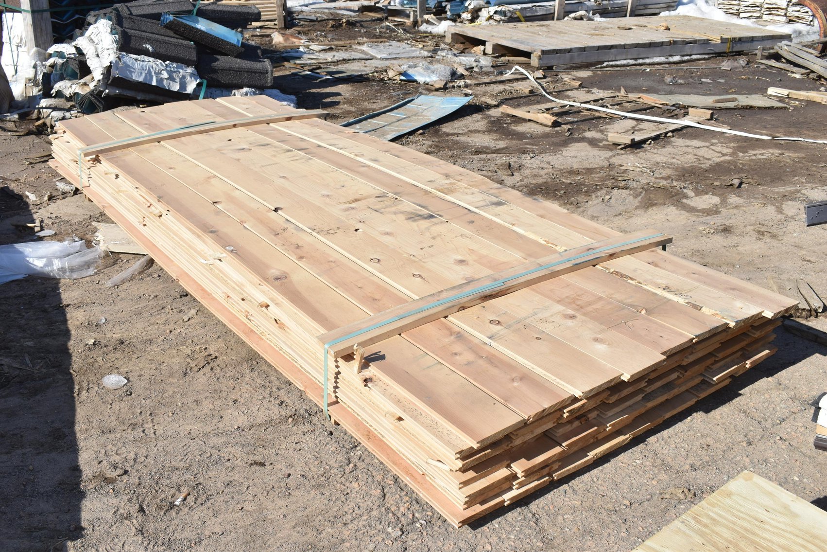 Lumber Yard Material: Trim, Fencing, Lumber, Quick Set