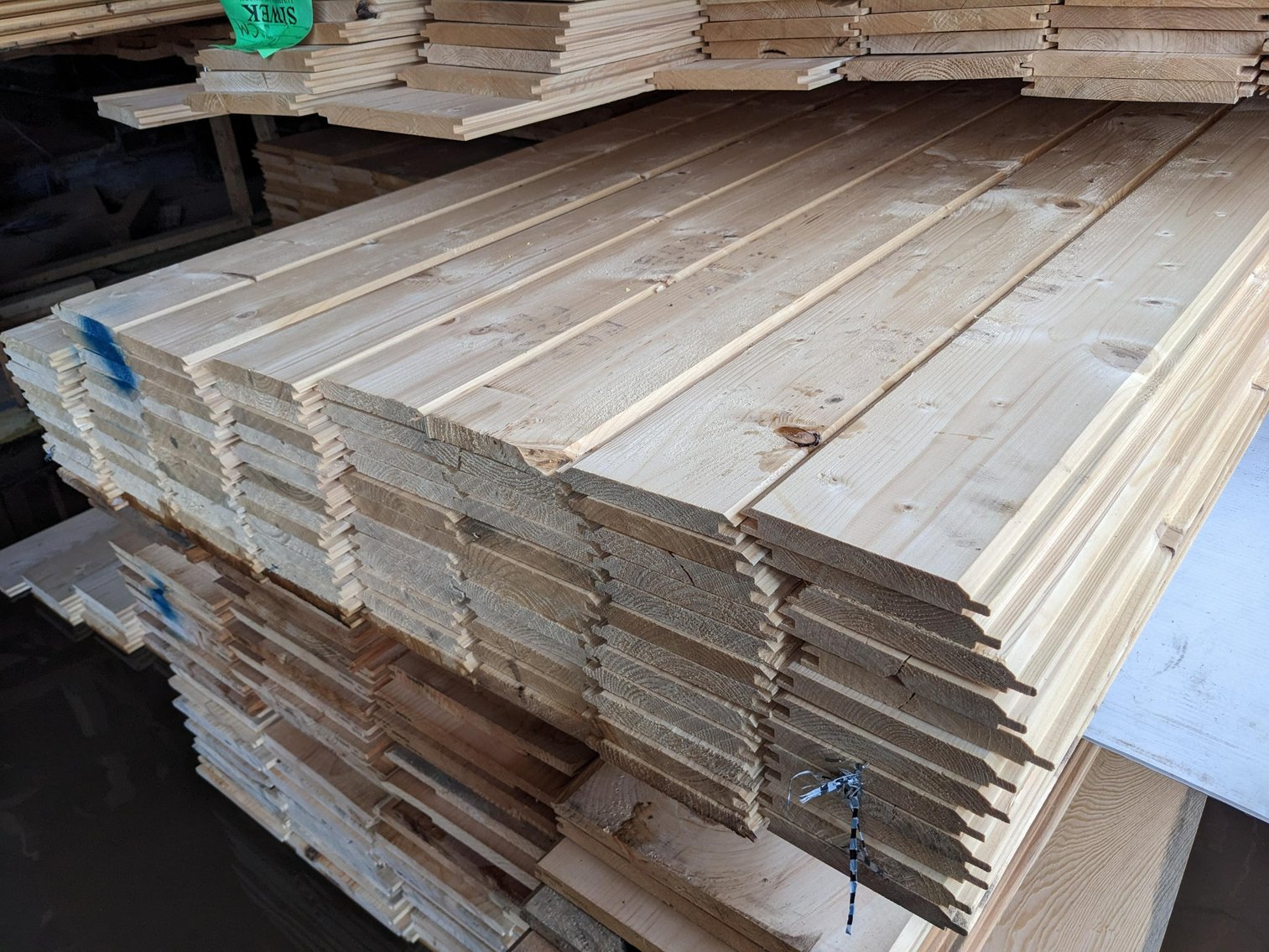 Lumber Yard Material: Trim, Fencing, Tongue and Groove, Lumber, Roof Vents, Doors