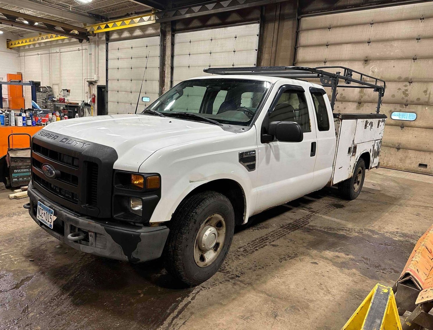 2008 Ford F-250 XL, 2003 Ford F-350, & Shop Supplies