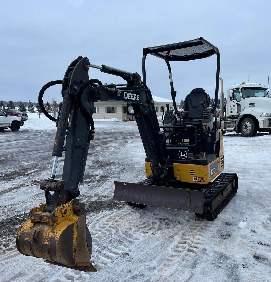 John Deere 17G Mini Excavator