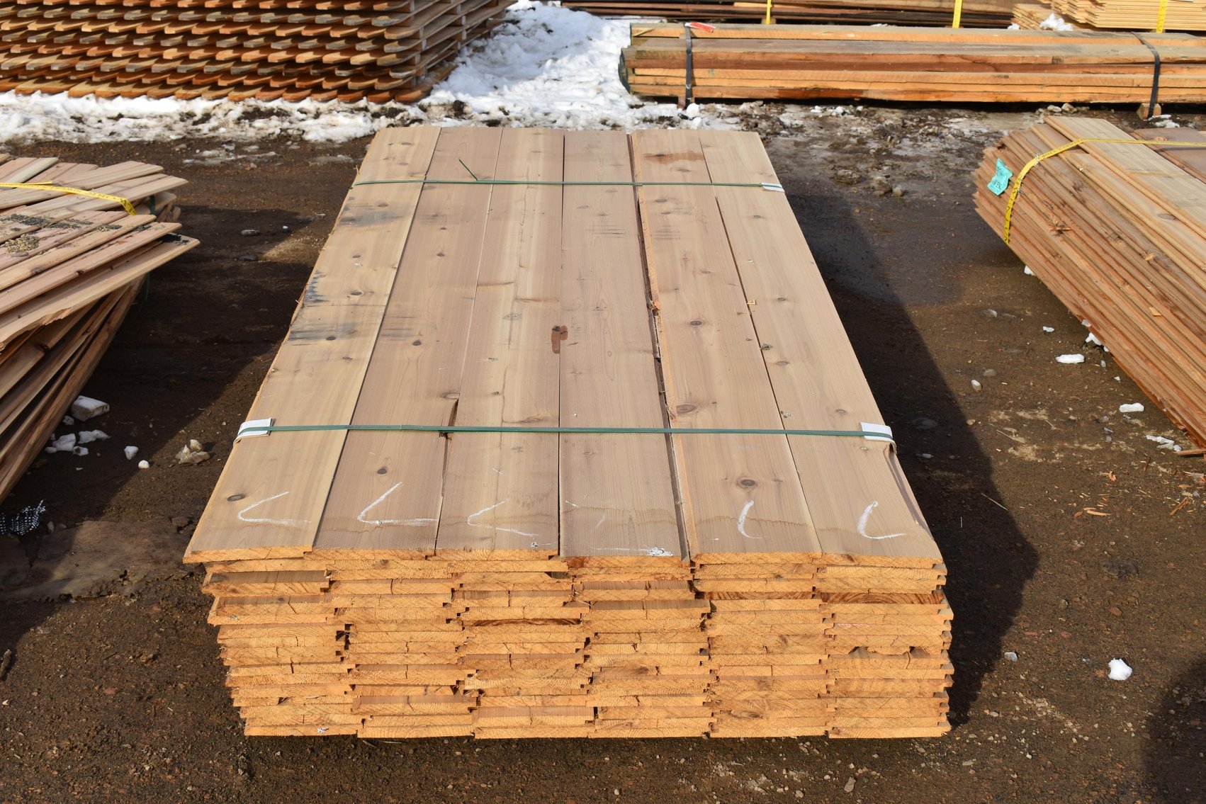 Lumber Yard Material: WoodMizer LT30, Fencing, Lumber & Decking