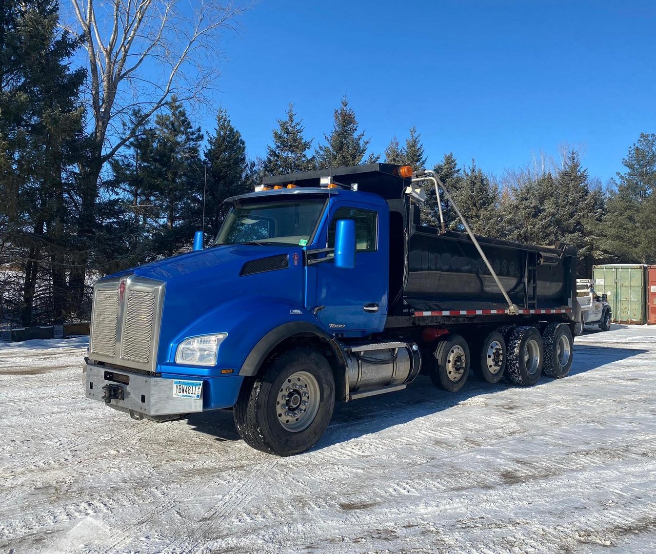 2015 Kenworth T880 Quad Axle Dump Truck & 2016 Western Star 4700 SF Quint Axle Dump Truck