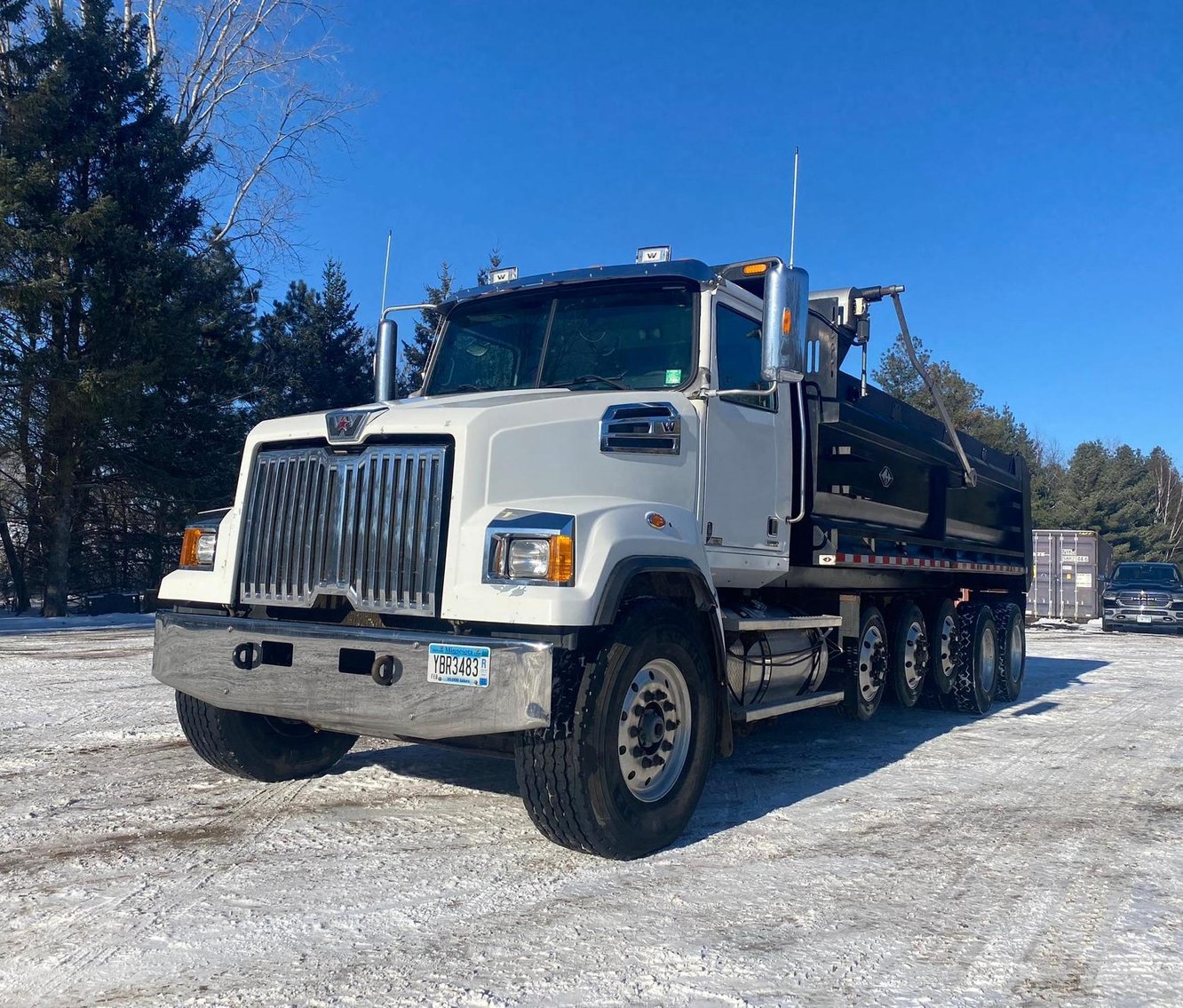 2015 Kenworth T880 Quad Axle Dump Truck & 2016 Western Star 4700 SF Quint Axle Dump Truck