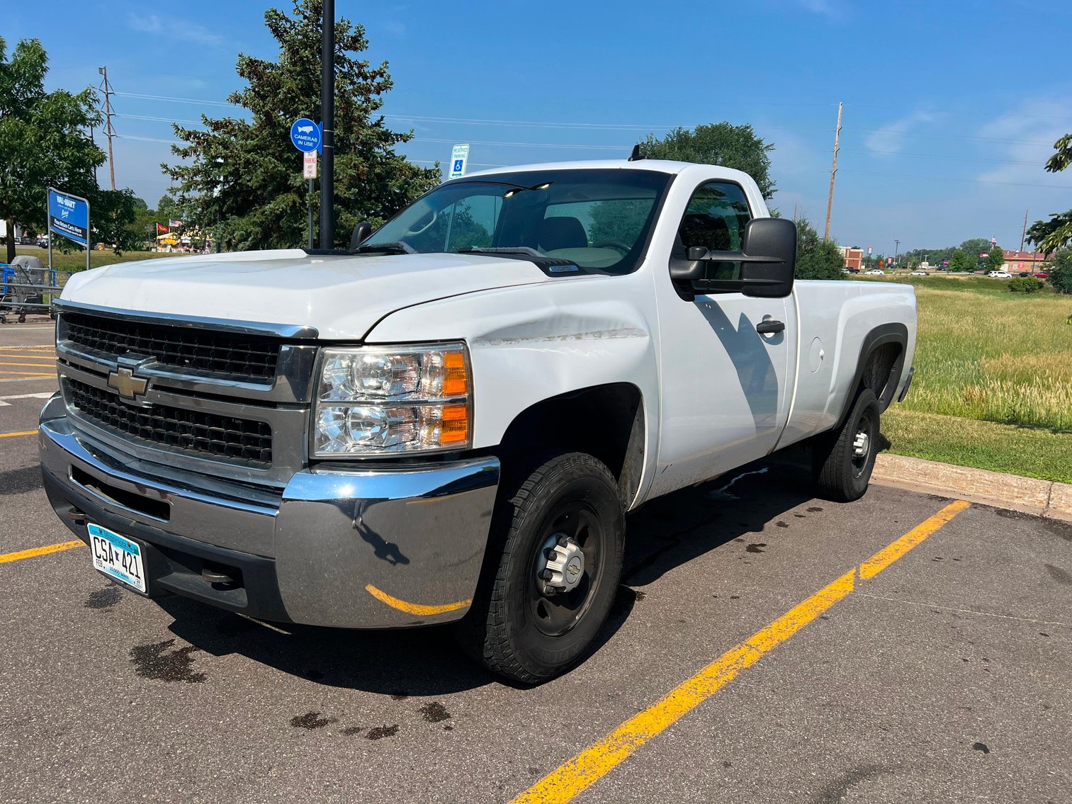 (3) Chevrolet Silverado 2500 Trucks, (4) 14' Enclosed Trailers