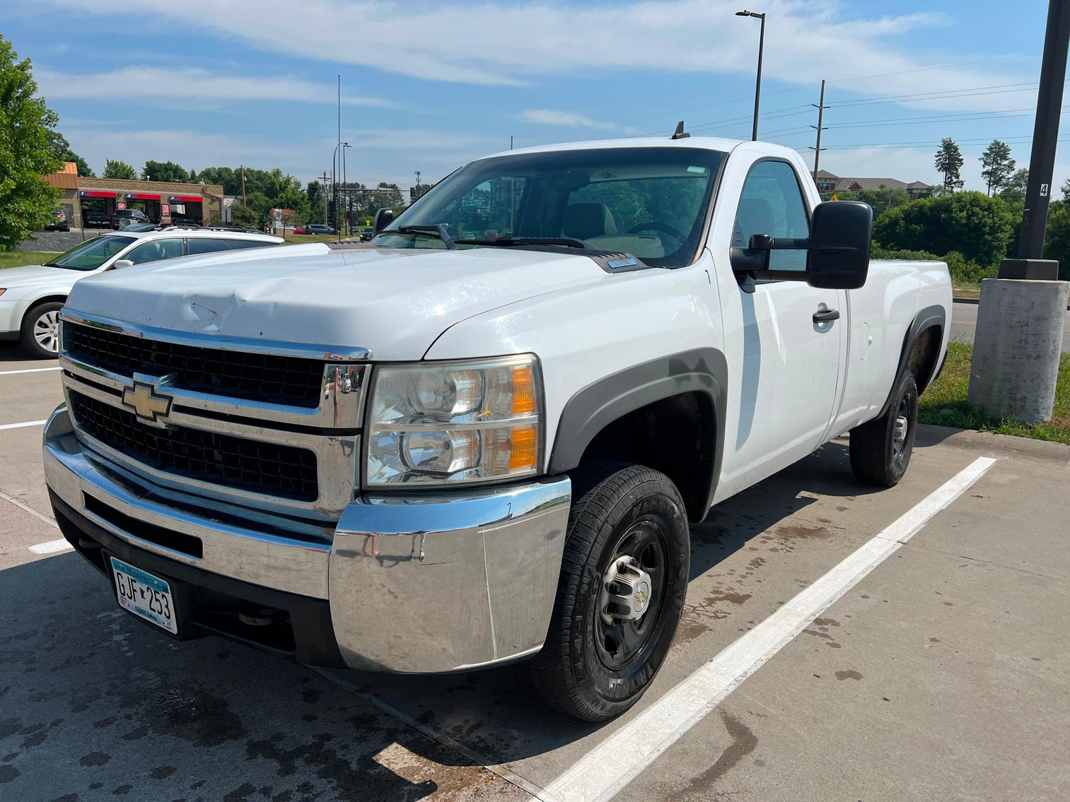 (3) Chevrolet Silverado 2500 Trucks, (4) 14' Enclosed Trailers