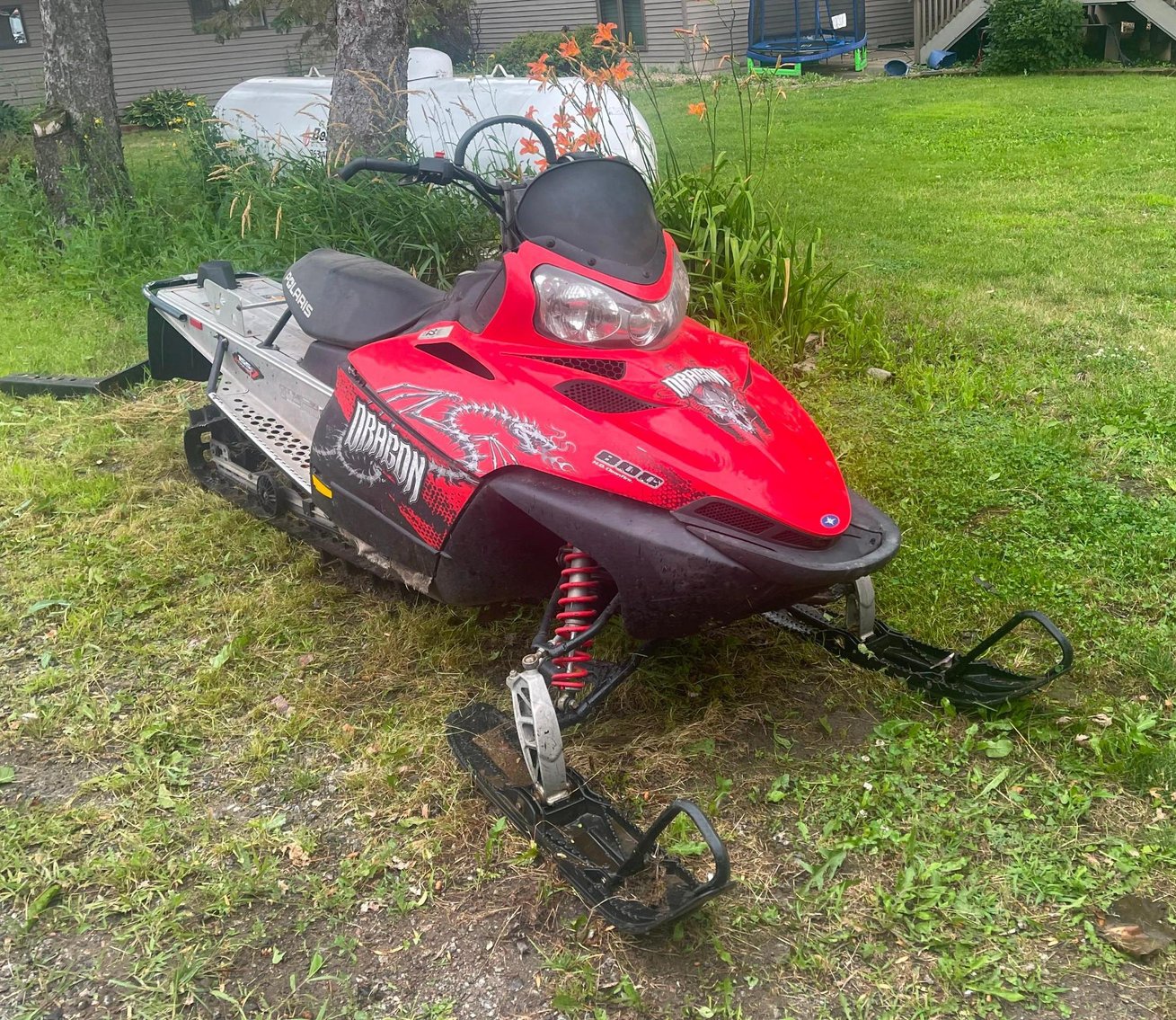 2019 Can Am Maverick, 4-Car Hauler, 2008 Polaris Dragon 800 & Vehicles