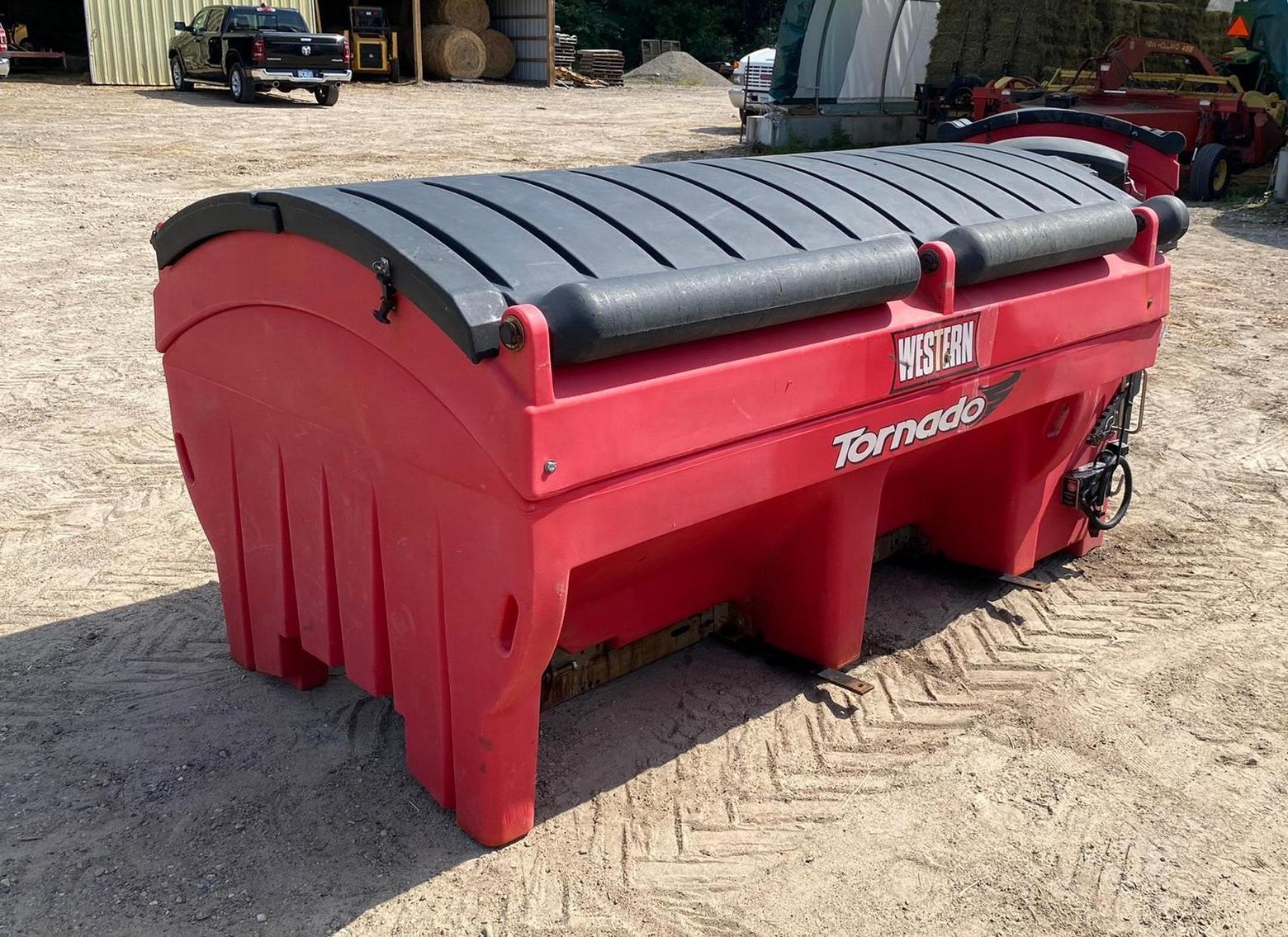 Farm Equipment, Semi Trailers, (2) Sand Spreaders