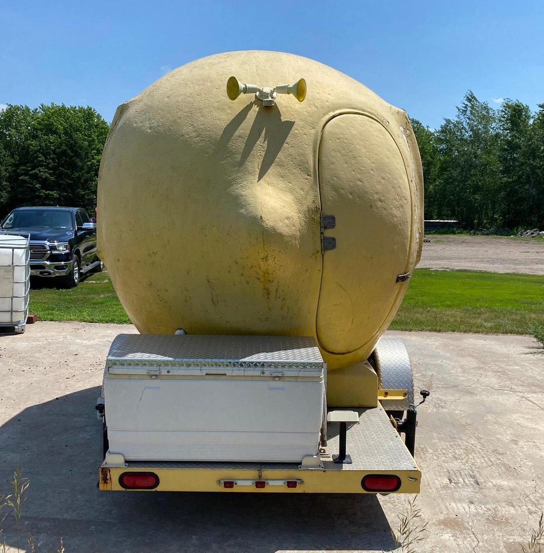 Lemon Shaped Concession Trailer