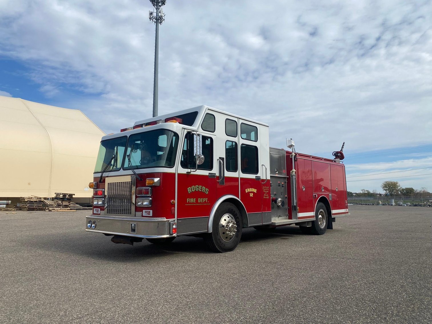 City of Rogers: 1996 Spartan Diamond Model GA41M Fire Truck