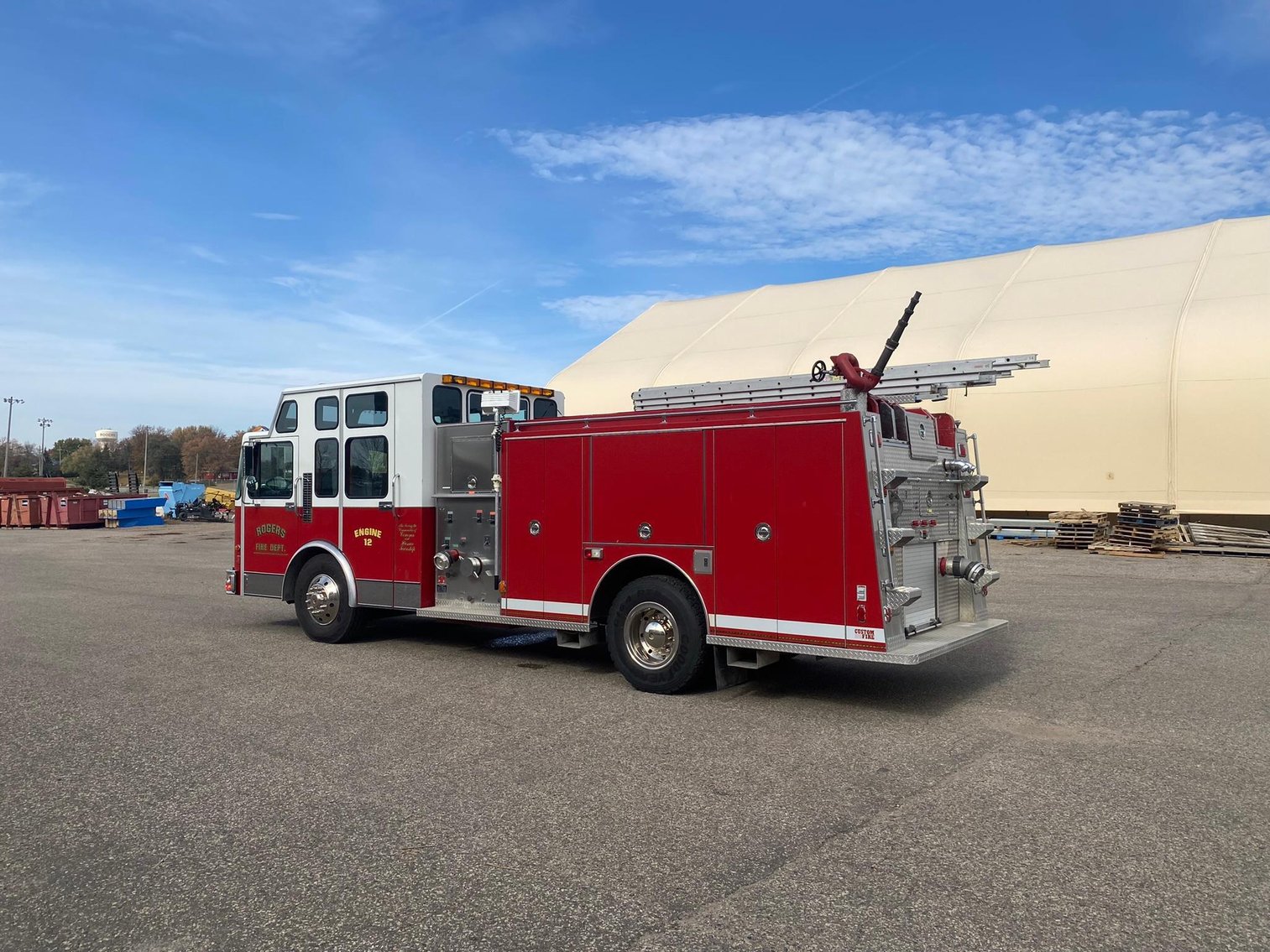 City of Rogers: 1996 Spartan Diamond Model GA41M Fire Truck