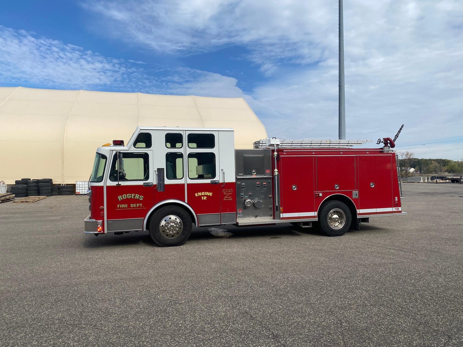 City of Rogers: 1996 Spartan Diamond Model GA41M Fire Truck